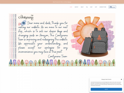 comfynana.com snapshot