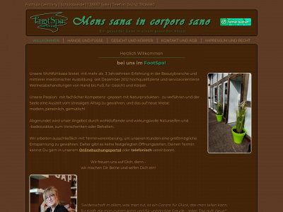 footspa-germany.de snapshot