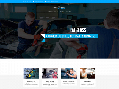 raiglass.lt snapshot