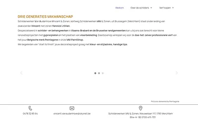 schilderwerken-vav.be snapshot