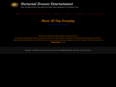 nocturnalgrooves.com snapshot