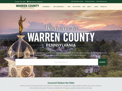 warrencountypa.net snapshot