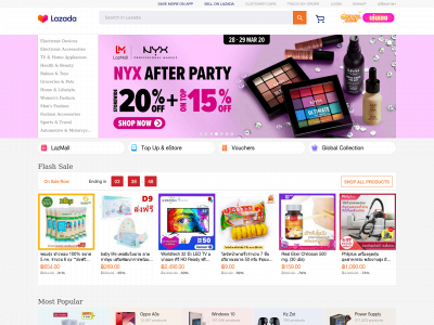 www.lazada.co.th snapshot