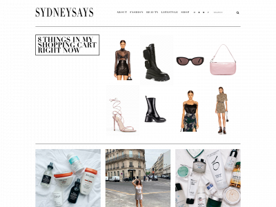 sydneysays.blog snapshot
