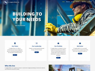 riversconstruction.com snapshot