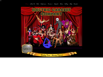 electriccabaretcompany.co.uk snapshot
