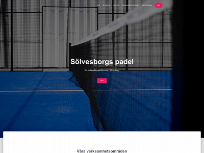 solvesborgspadel.se snapshot
