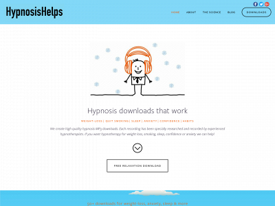 www.hypnosishelps.com snapshot