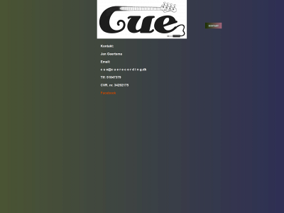 cuerecording.dk snapshot