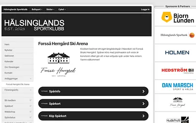 forssaskiarena.se snapshot
