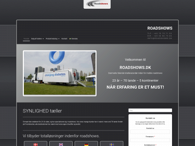 roadshows.nu snapshot