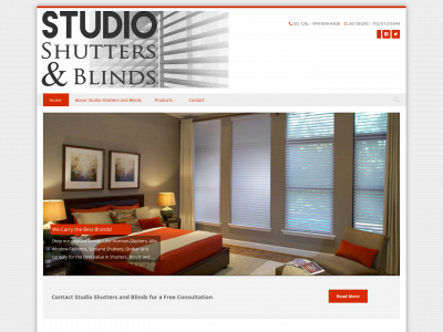 studioshuttersandblinds.com snapshot