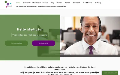 hellomediator.nl snapshot