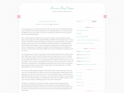 brownbagvegan.com snapshot