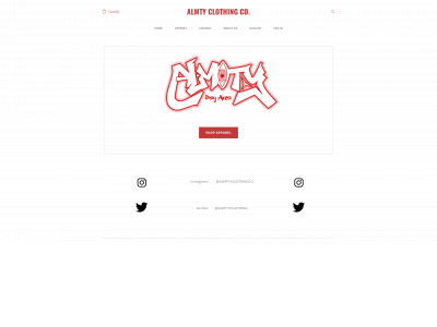www.almtyxclothingco.com snapshot