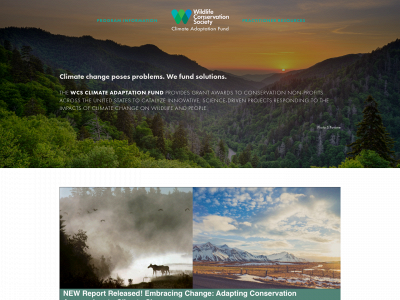 wcsclimateadaptationfund.org snapshot