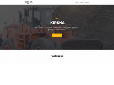 kirsna.lt snapshot