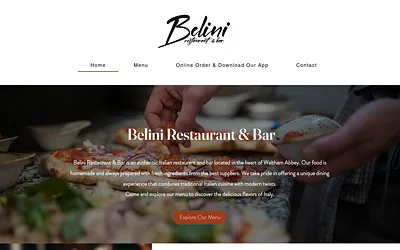 belini.co.uk snapshot