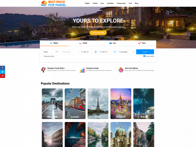 bestpricefortravel.com snapshot