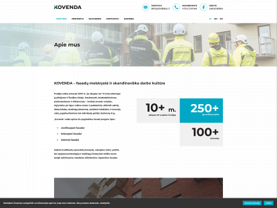 kovenda.lt snapshot