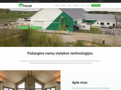 ecohouses.lt snapshot