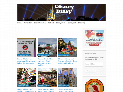 disneydiary.com snapshot