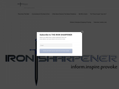 theironsharpener.com snapshot