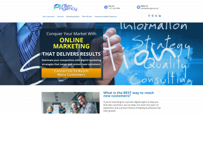 allenagency.net snapshot