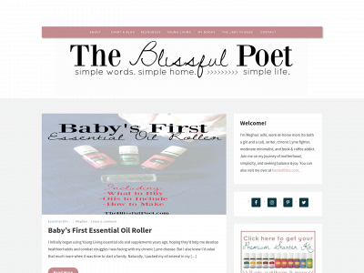 theblissfulpoet.com snapshot