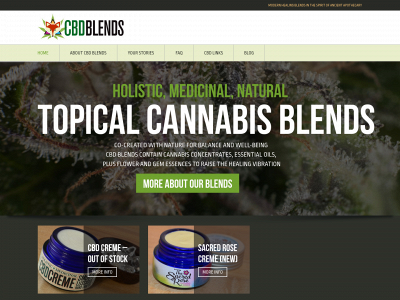 cbdblends.com snapshot
