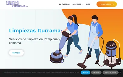 www.limpiezasiturrama.es snapshot