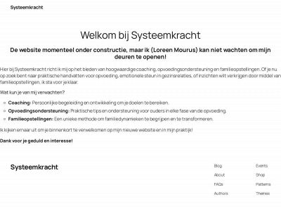 systeem-kracht.nl snapshot