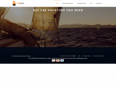 trippros.com snapshot