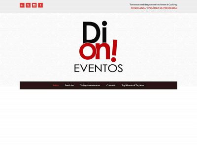 dioneventos.com snapshot