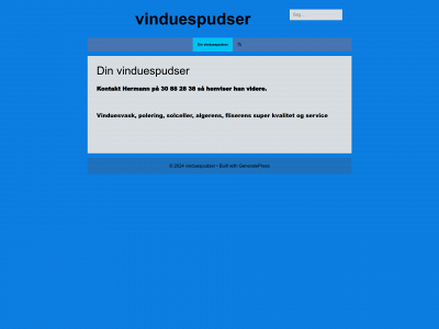 din-vinduespudser.dk snapshot
