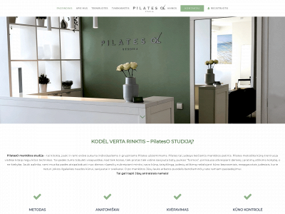 pilatesostudija.lt snapshot