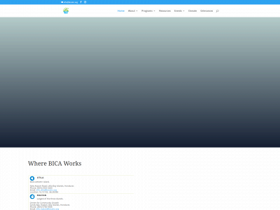 bicaroatan.org snapshot