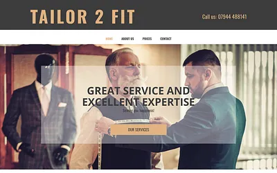 tailor2fit.co.uk snapshot