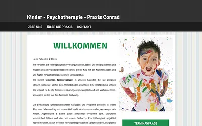 kinder-psychotherapie-conrad.de snapshot