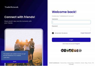 tradienetwork.co.uk snapshot