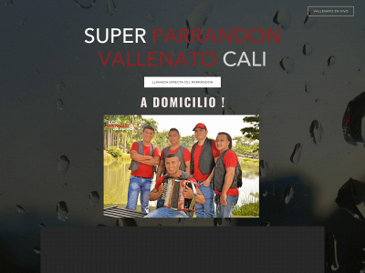 www.parrandonvallenatocalienvivo.com snapshot