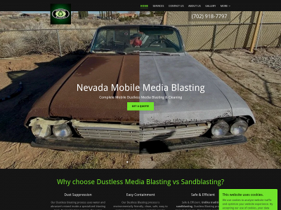 nevadamobileblasting.com snapshot