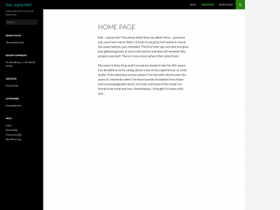 agrayhair.com snapshot