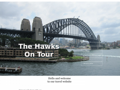 thehawksontour.com snapshot