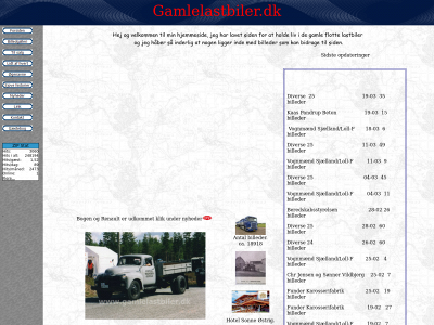 gamlelastbiler.dk snapshot