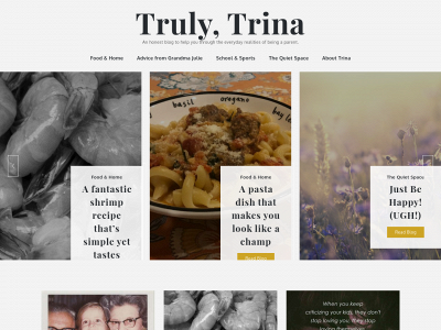 trulytrina.com snapshot