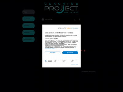 coachingproject.be snapshot