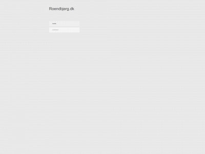roendbjerg.dk snapshot
