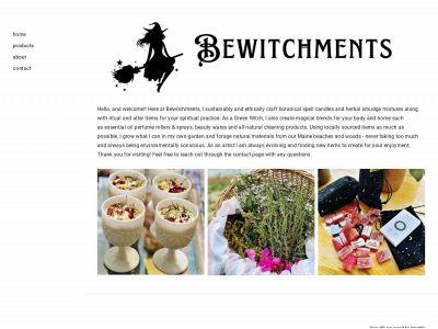 www.bewitchmentsmaine.com snapshot