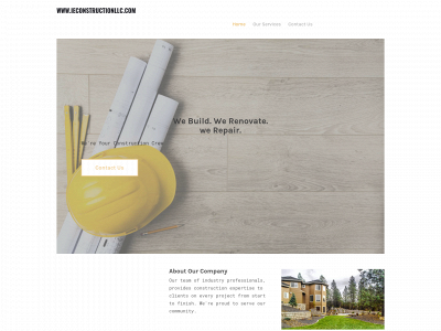 www.ieconstructionllc.com snapshot